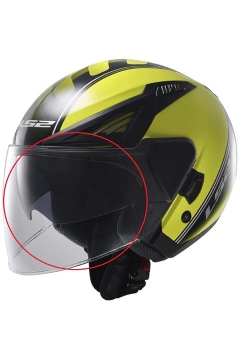 LS2 Of586 Kask Camı Beyaz
