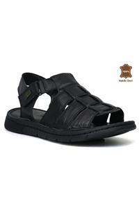 Pierre Cardin 2613 Hakiki Deri Erkek Sandalet