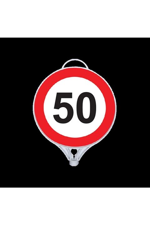 Mfk Azami Hız Tabelası 50 Km Tek Taraflı 9102