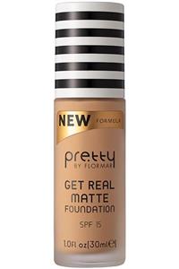 Flormar Marka: Pretty By Get Real Matte Foundation 008 Medium Beige