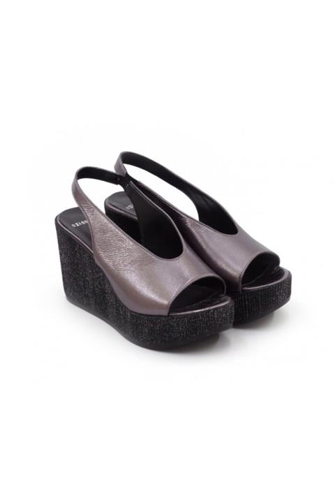 Step By Step Kadın Altın Renk Topuklu Sandalet