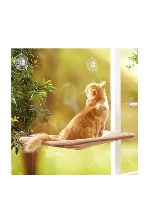 Markaport Cama Asılan Kedi Yatağı Minderi Kedi Evi Minder