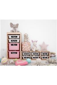 MyHappyPlace Basic Oyuncak Dolabı Etiketi Organizer  İngilizce Sticker