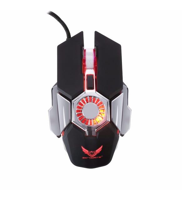 MF PRODUCT Strike 0593 Rgb Kablolu Fanlı Gaming Mouse Siyah