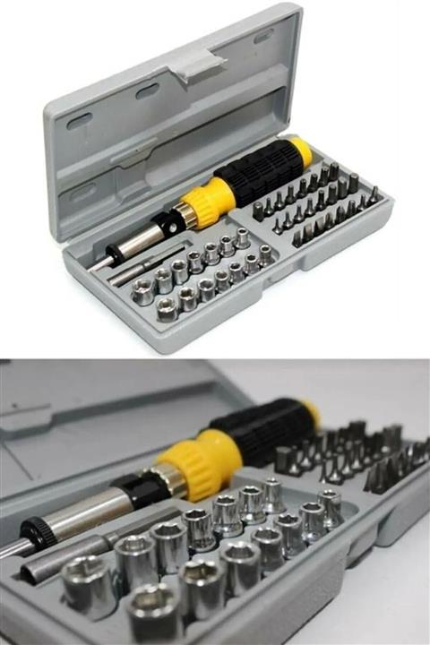 Çokuygunuz 41 Parça Profesyonel Çantalı Tornavida Lokma Seti