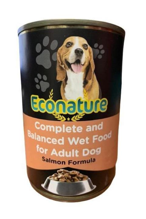 Econature Somon Etli Köpek Konservesi 400 gr 2 Adet