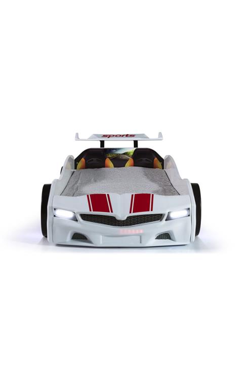 Ferramini Arabalı Yatak Beyaz Spx