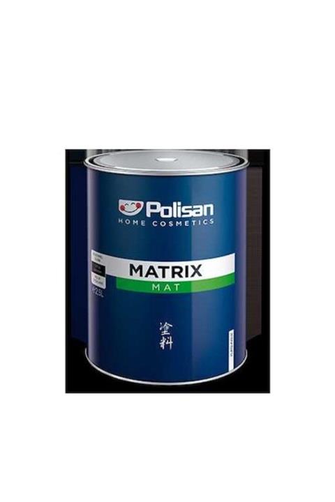 Polisan Matrix Mat Siyah 2,5 lt