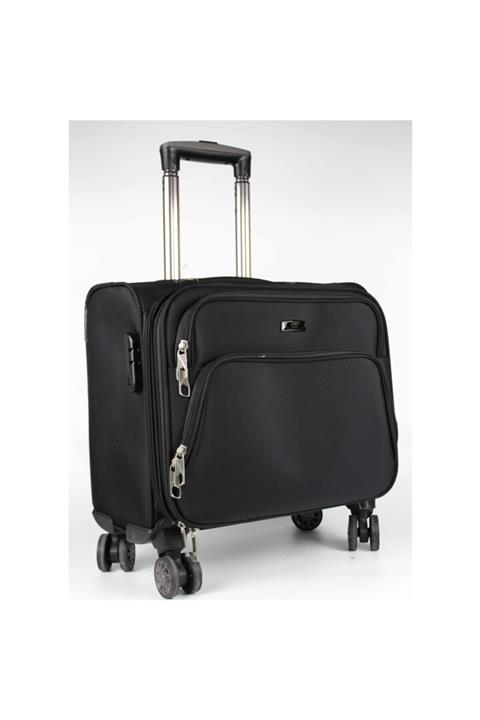 ÇÇS Unisex Siyah Çekçekli Evrak Pilot Çantası