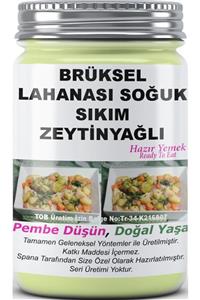 SPANA Brüksel Lahanası Soğuk Sıkım Zeytinyağlı Ev Yapımı Katkısız 330gr