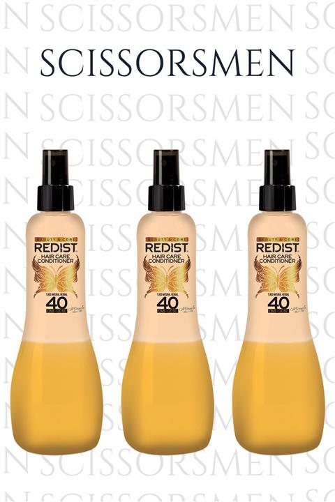 Redist 3x 40 Bitkili 2 Fazlı Saç Kondisyoneri Fön Suyu 400 ml