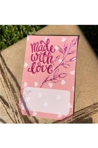 colortouch Made With Love Not Kartı 25 Adet 6 Cm X 9 Cm