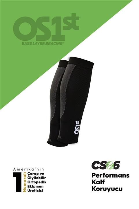 OS1st Cs6 Performans Calf Koruyucu, Medikal Seviyede Destek