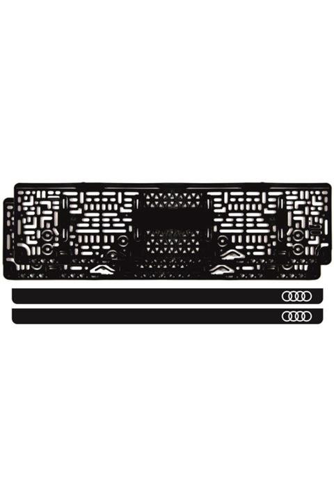 Ömr Dizayn Hediye Audi Uv Takmatik Plakalık Oto Aksesuar Tuning Model 2