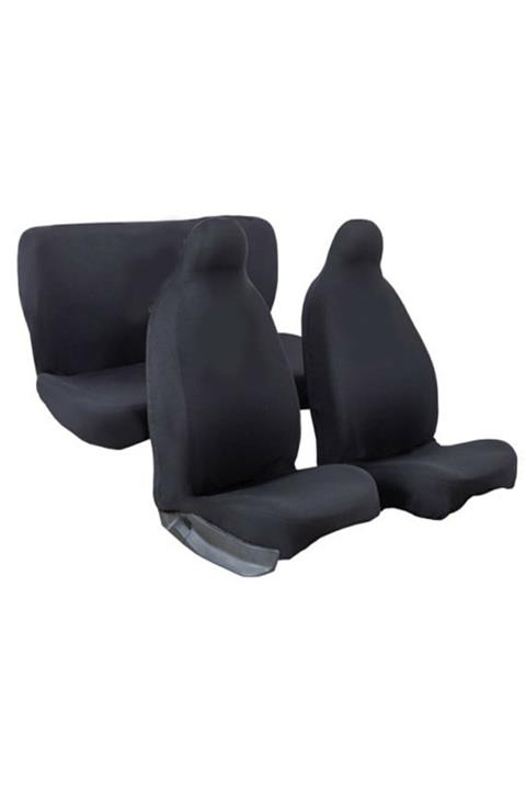 AYKIZ Citroen Ds2 Araç Siyah Penye Atlet Kılıf Oto Koltuk Kılıf Koruyucu Takım