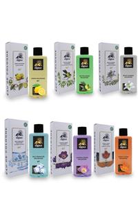 ILGAZ 6 Adet 400 Ml Zeytin Çiçeği - Beyaz Zambak - Tütün - Ice Fresh - Safran - Limon Kolonyası Seti
