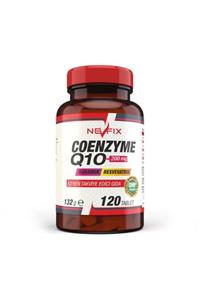 Nevfix Coenzyme Q10 200 Mg Koenzim Q10 120 Tablet