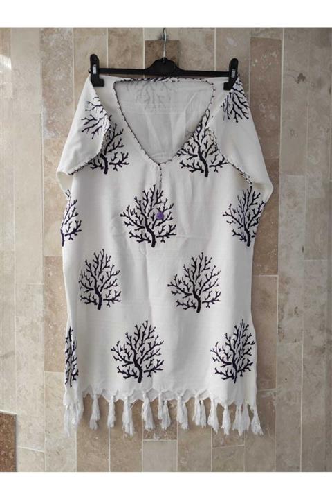 Peştemal Home Koyu Lila Peştemal Plaj Elbisesi