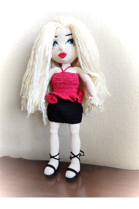 Aleyna Bitkisel Amigurumi Naz Bebek 35 Cm