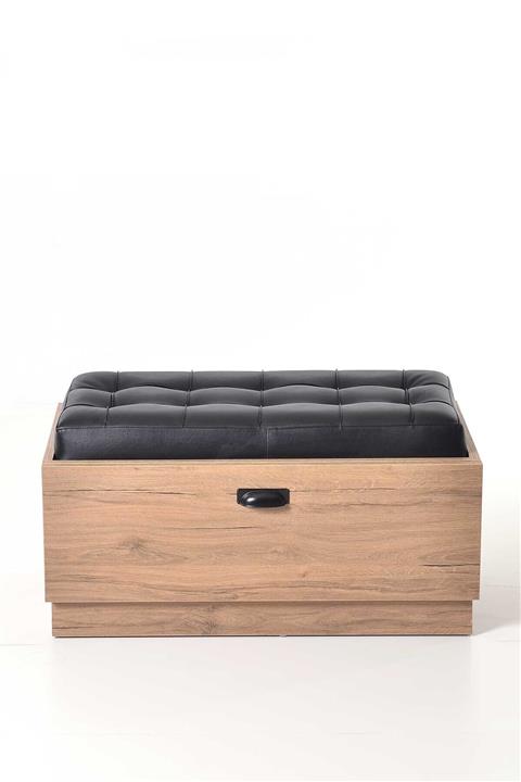 Ahşap Sokağı Down Çekmeceli Bench