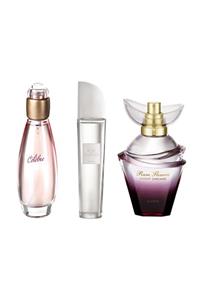 AVON Celebre Edt 50 Ml 4 Pur Blanca Edt 50 Ml + Rare Flowers Night Orchid Edp 50 Ml 3lü Set