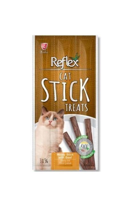 Reflex Sticks Dana Etli Kedi Ödül Çubukları (3x5g) 15gr