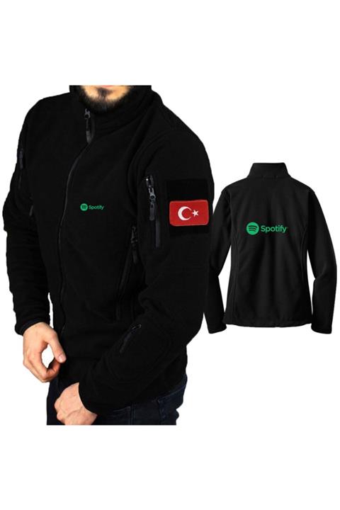 astak Spotify Askeri Taktik Polar /mont Peç'li Bll388