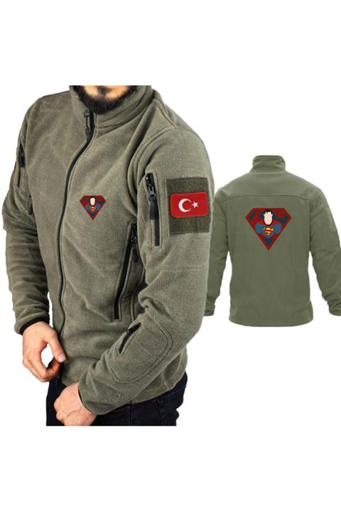astak Superman Askeri Taktik Polar /mont Peç'li Bll1118