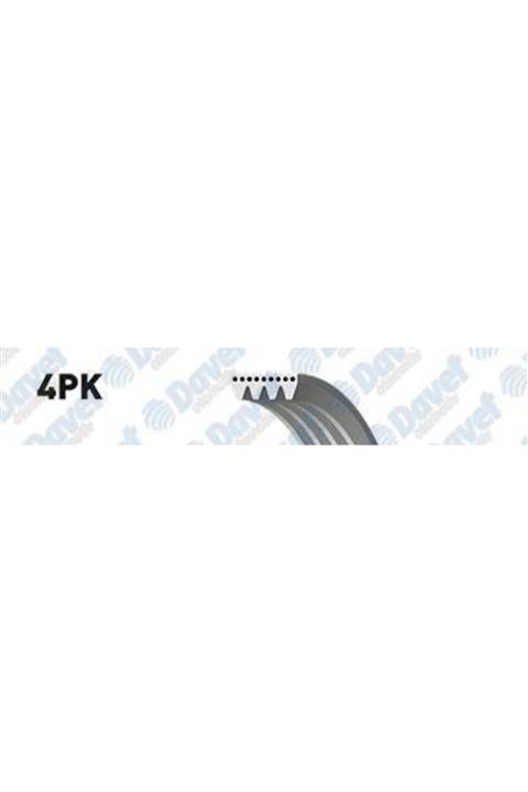 GATES Kanallı Kayıs Transıt T15 Turbo 94 4pk1488 48404