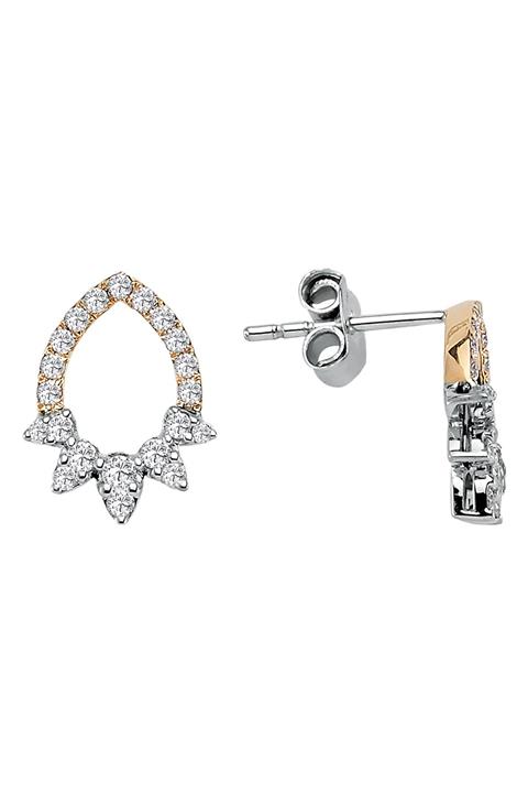 Sirius Pırlanta Pırlanta Taşlı Güneş Kursu Küpe