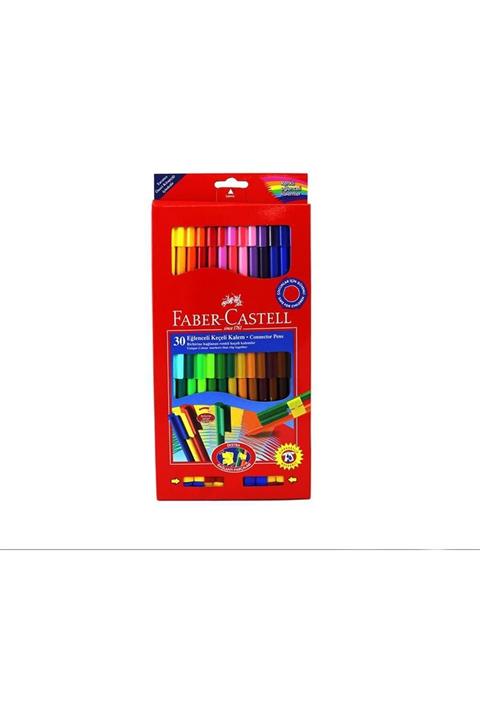 Faber Castell 30 Renk Eğlenceli Keçeli Kalem 68113000