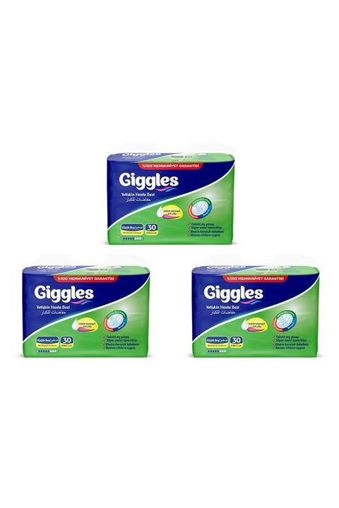 giggles Hasta Bezi Small 30'lu 3 Adet