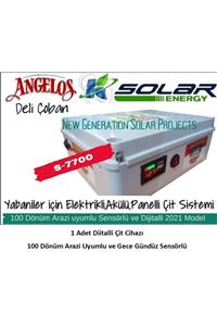 Yerli Deli Çoban S-7700 Yaban Kovucu 100 Dönüm Arazi Uyumlu Dijital,usb Li Ve Sensörlü (elektrikli Çit)