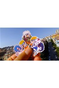 Flamelt Naruto Chibi Sticker Seti - 40 Parça