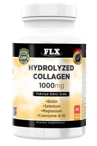 FLX Hidrolize Kollajen Collagen Coenzyme Biotin Selenium Magnezyum 90 Tablet