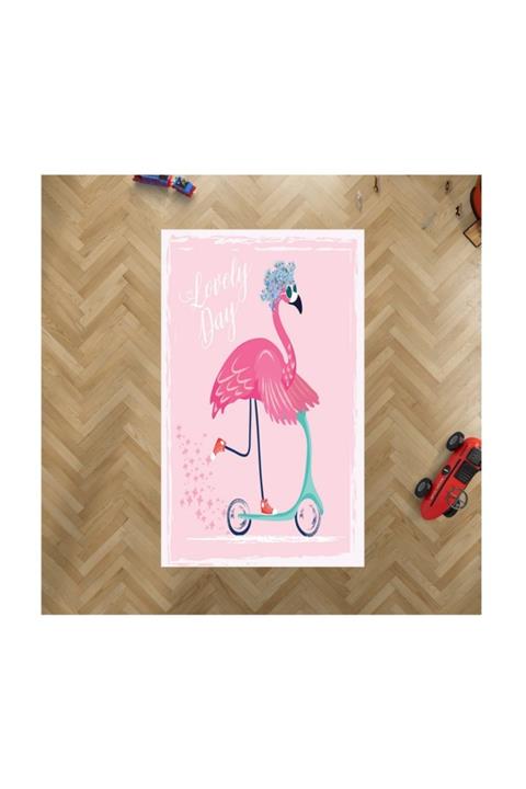 Jungle Halı Flamingo Çocuk Odası Halısı