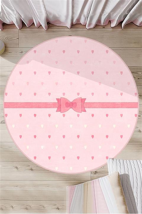 CAPRİCE HALI Caprice Kalpli Yuvarlak Çocuk Halısı