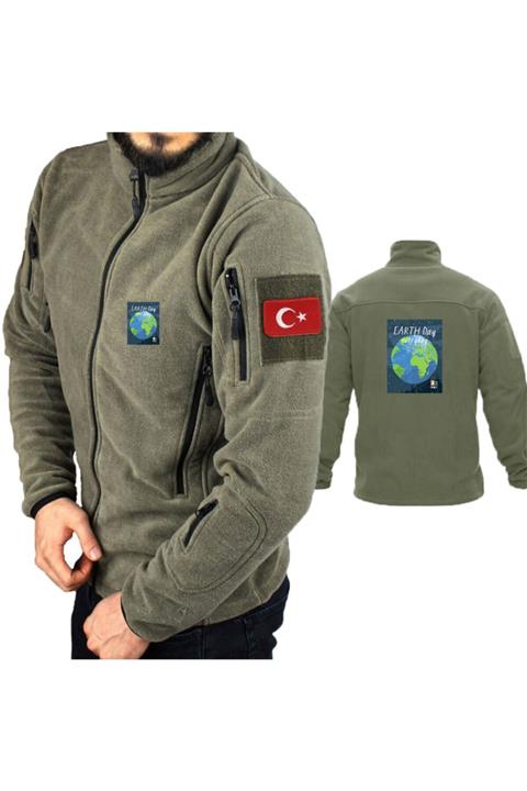 astak Earth Day Askeri Taktik Polar /mont Peç'li Bll566