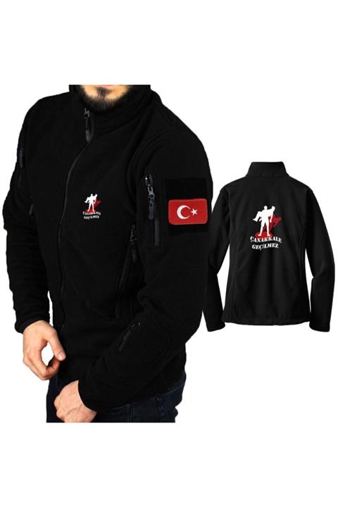 astak Çanakkale Geçilmez Askeri Taktik Polar /mont Peç'li Bll1531