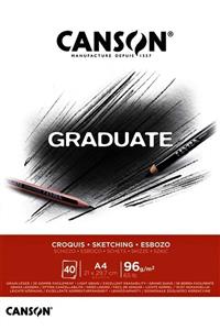 Canson Gradute Eskiz Sketch Defteri A4 96gr 40 Yaprak