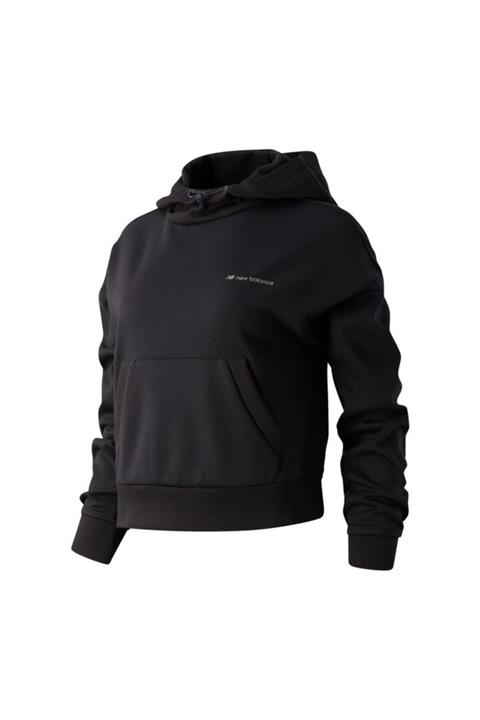 New Balance Kadın Siyah Sport Style Texture Sweatshirt