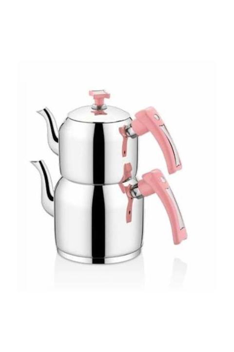 İnter Çelik Çaydanlık Sahra Çaydanlık Takımı Küçük Boy P.