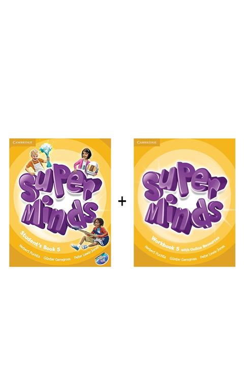 Cambridge University Press Super Minds 5 A2 Student's Book + Workbook