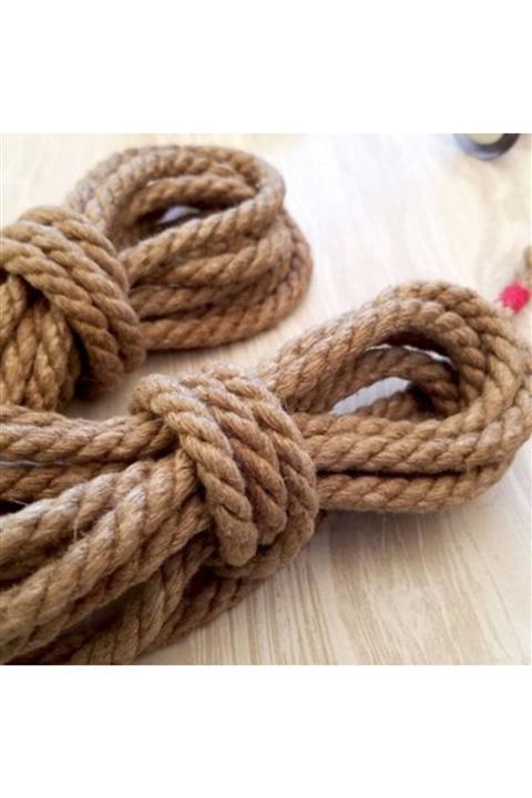 EvimShopping Kedi Tırmalama Ipi Jut Halat 5 Mm 30 Metre