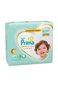 Prima Premium Care 6 Beden Ekstra Large Bebek Bezi 35 Adet