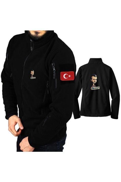 astak Leyla Ile Mecnun Askeri Taktik Polar /Mont Peç'li Bll161