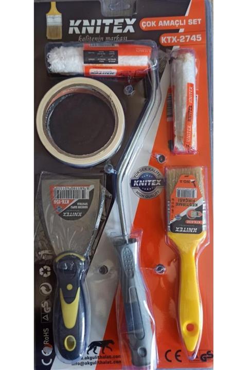 Knitex Çok Amaçlı Boyacı Fırça Seti Ktx-2745