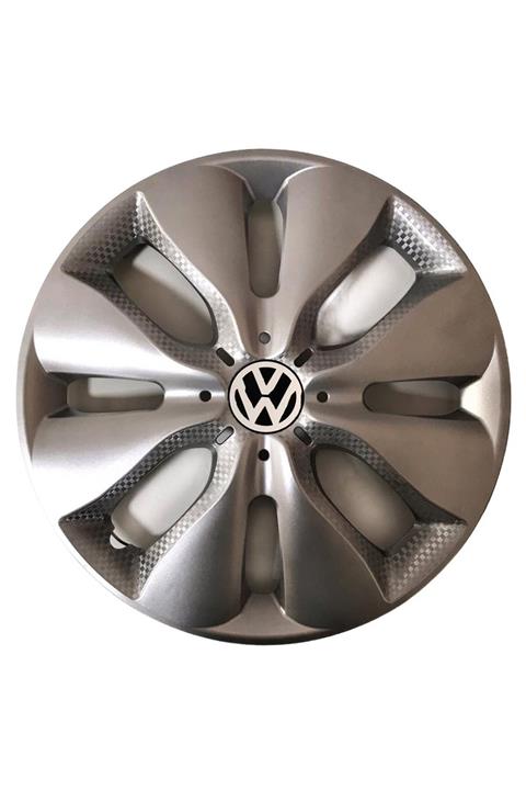 HMNL Volkswagen Polo 14'' Inç Gri 4lü Set Jant Kapağı Çelik Jant Görünümlü