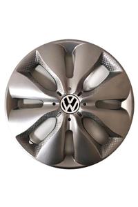 HMNL Volkswagen Polo 14'' Inç Gri 4lü Set Jant Kapağı Çelik Jant Görünümlü