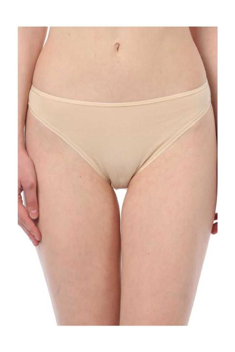 Imer Kadın Bej İnce Kenarlı Modal Slip 125